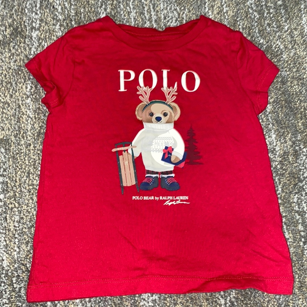 Christmas Ralph Lauren Polo T-shirt.